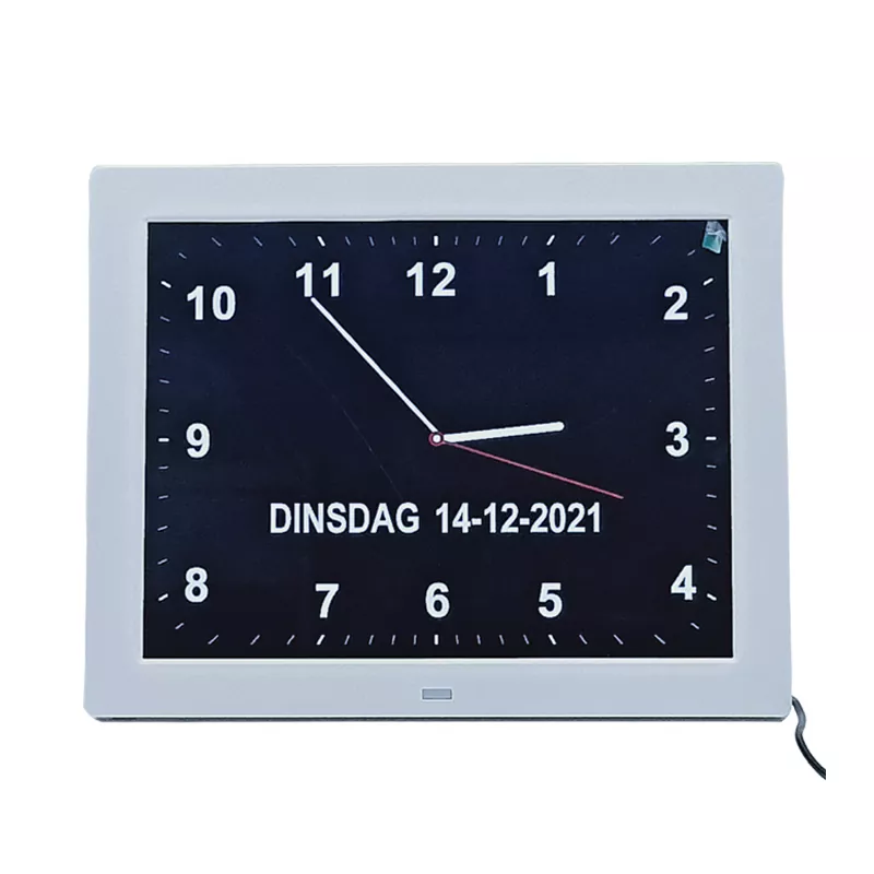 Reloj de día digital grande de 12 pulgadas