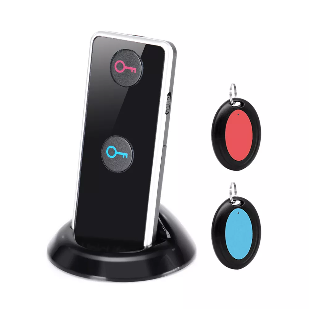 Buscador de llaves inalámbrico personal 2 en 1