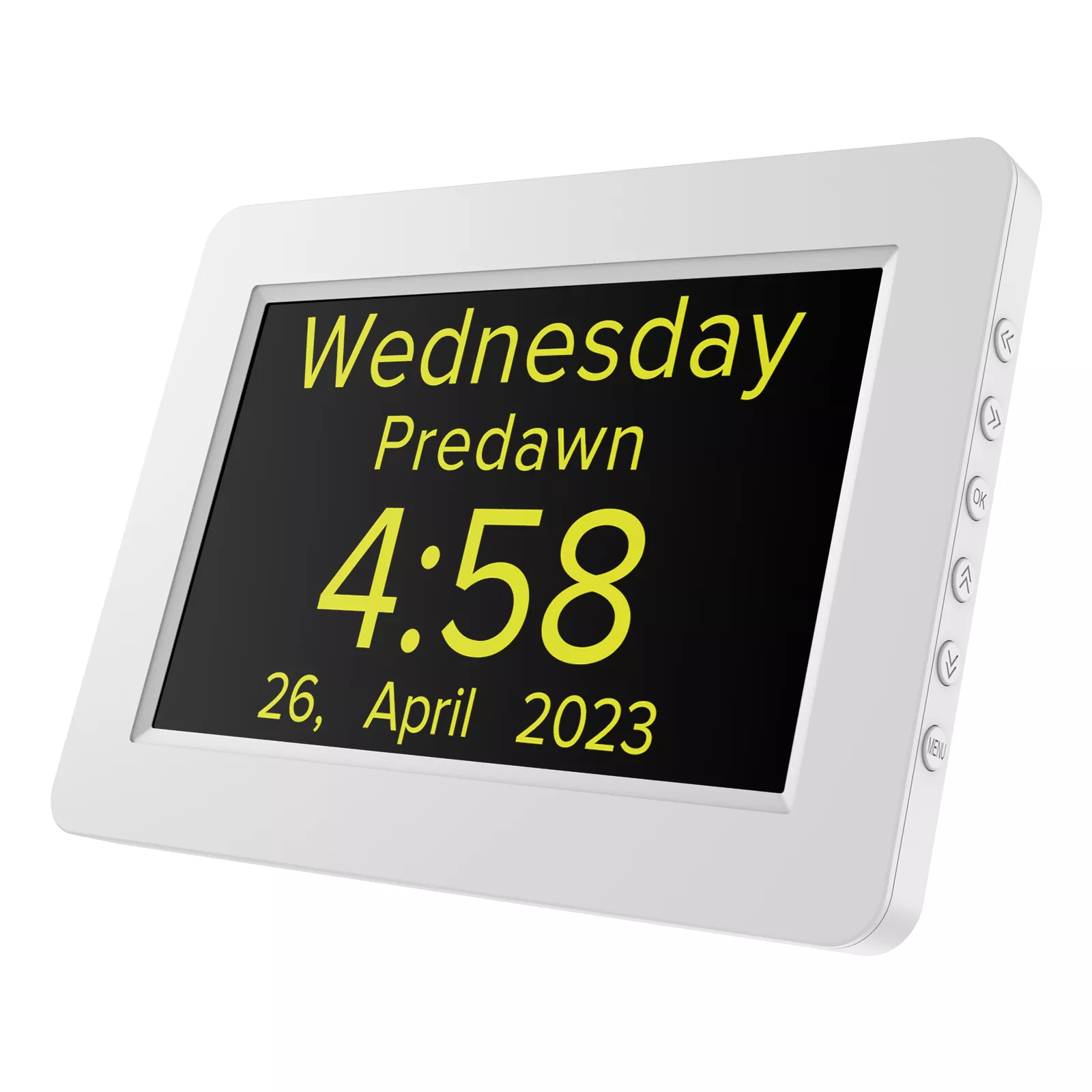 Reloj de día de demencia