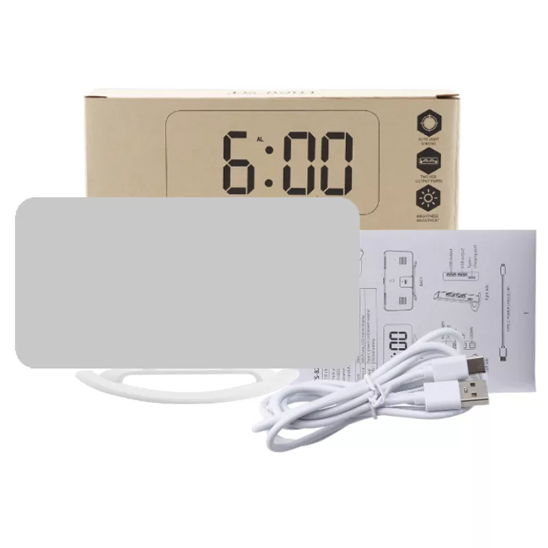 USB Charging RGB Mirror Clock