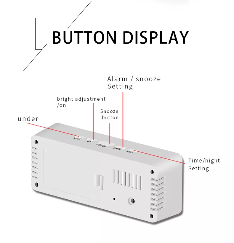 Digital Table Clock