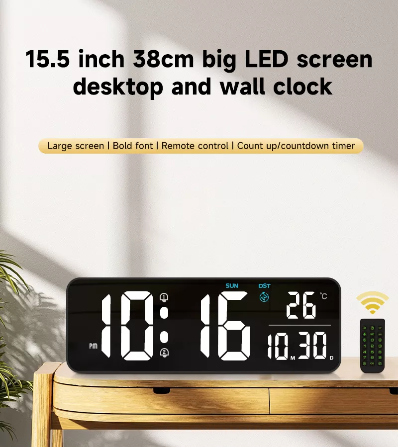 Rectangle Living Room Wall Clock