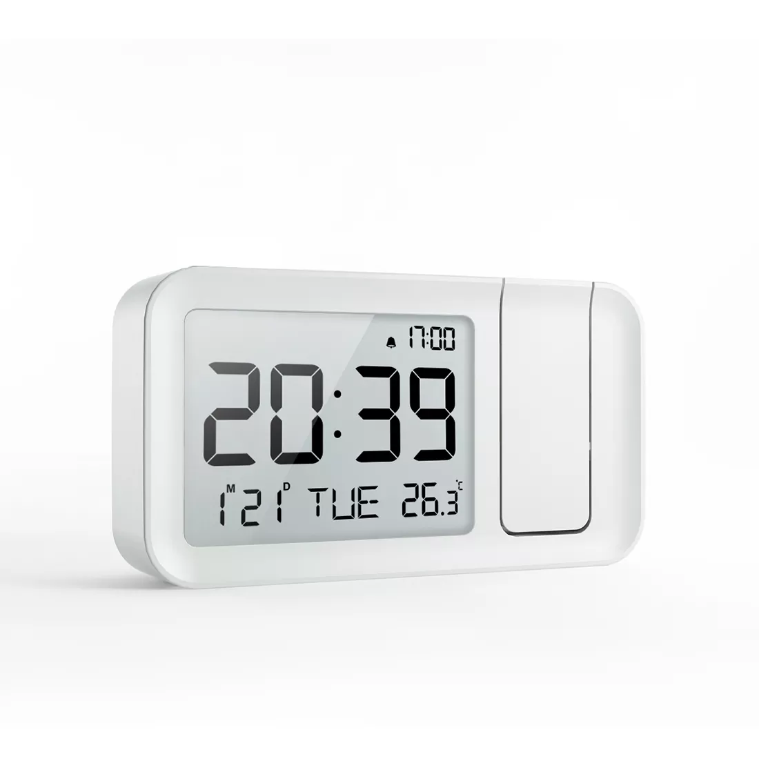 LCD Hora Semana Temperatura Proyección Reloj