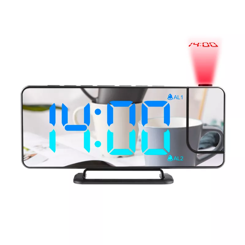 Reloj de proyección de color RGB