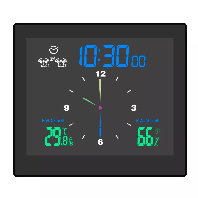 Reloj de baño con cuenta atrás resistente al agua
